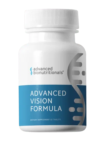 Advanced Vision Formula supplement bottle