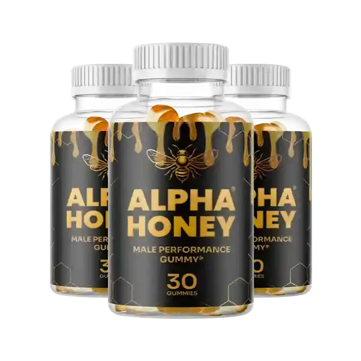Alpha Honey supplement bottle