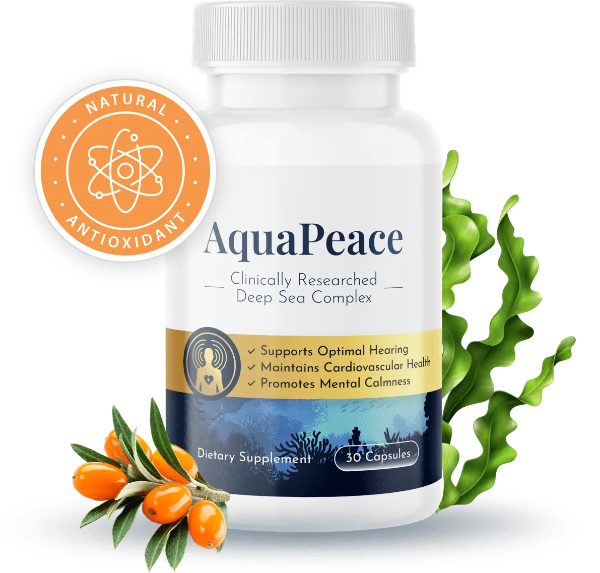 AquaPeace supplement bottle