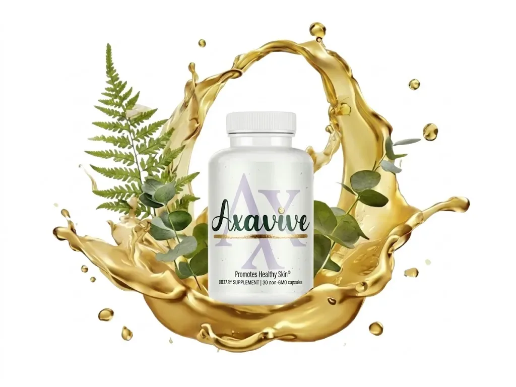 Axavive supplement bottle