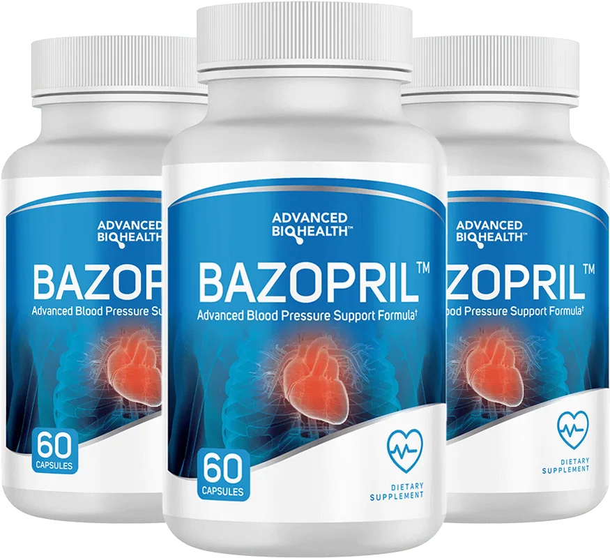 Bazopril supplement bottle