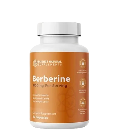 Berberine supplement bottle