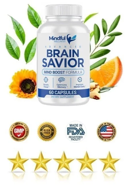 Brain Savior supplement bottle