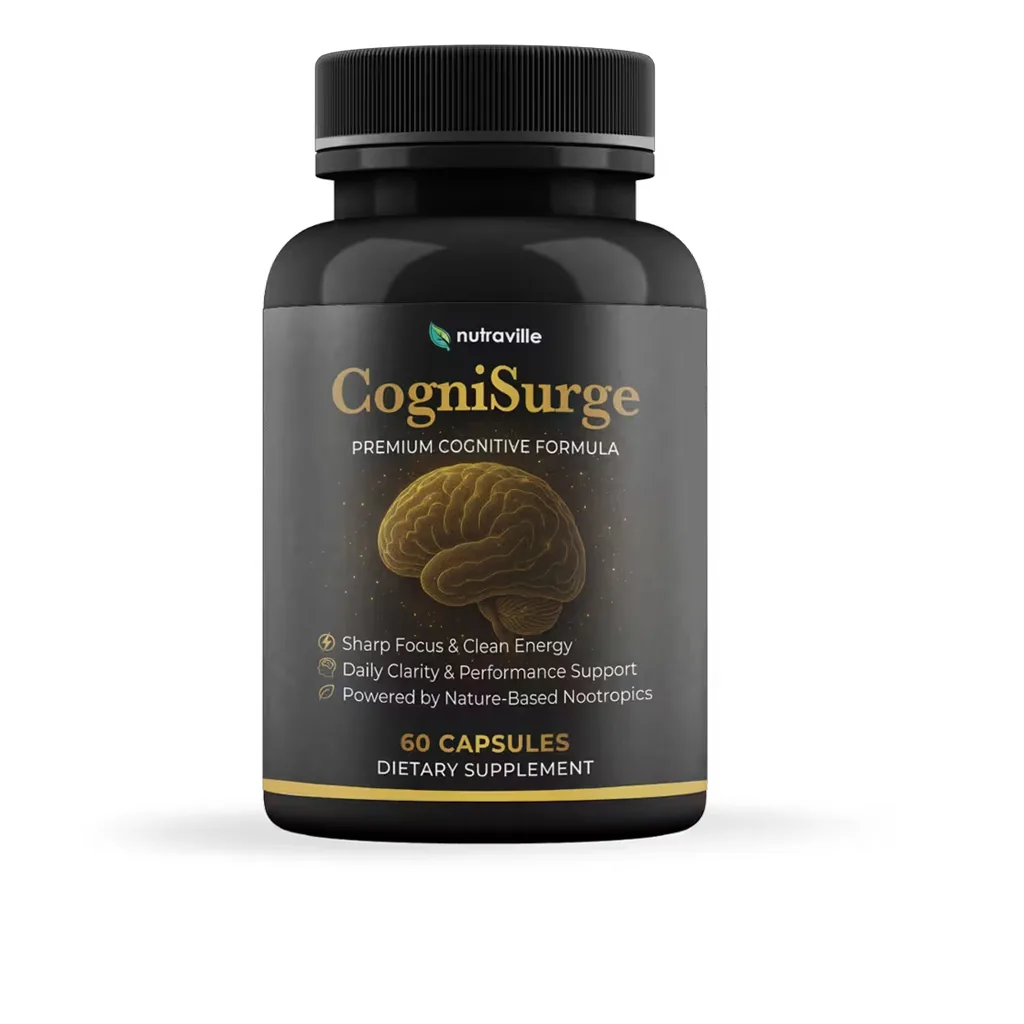 CogniSurge supplement bottle