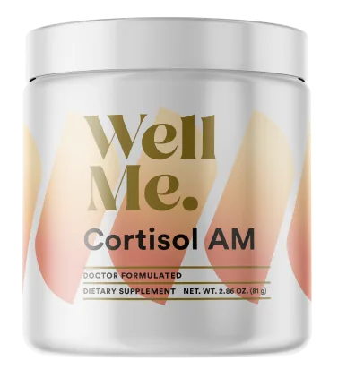 Cortisol AM supplement bottle