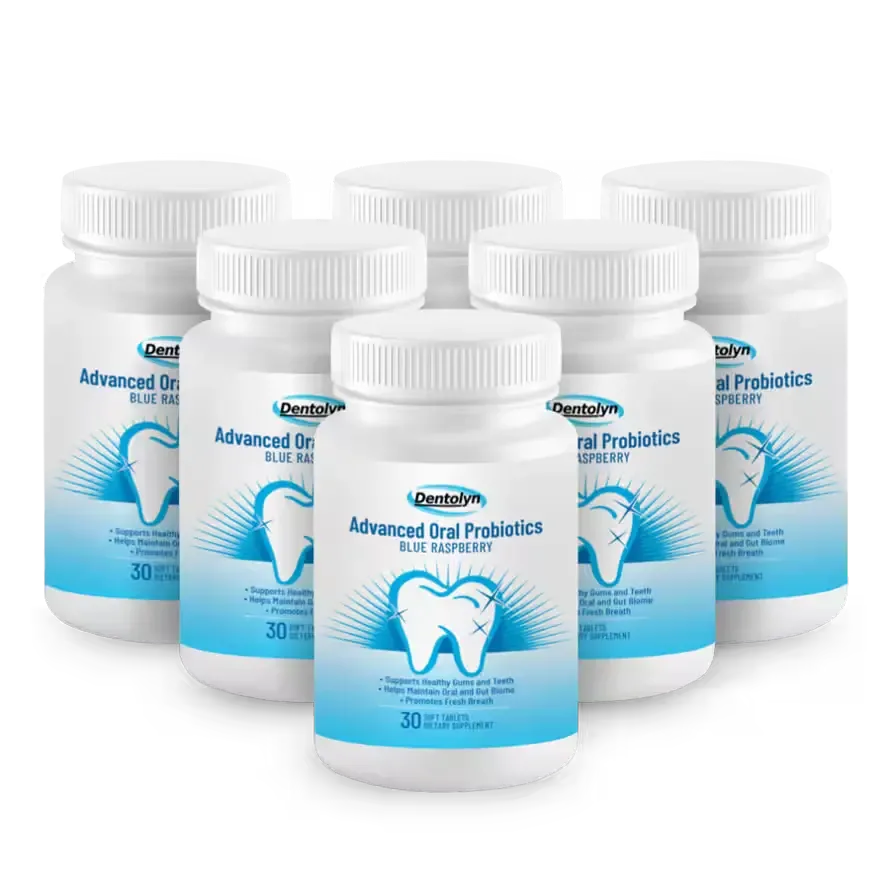 Dentolyn supplement bottle