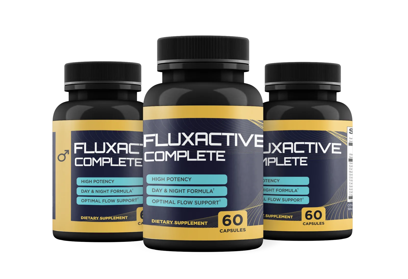 Fluxactive Complete supplement bottle
