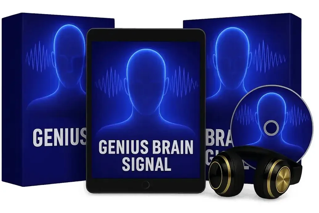 Genius Brain Signal supplement bottle