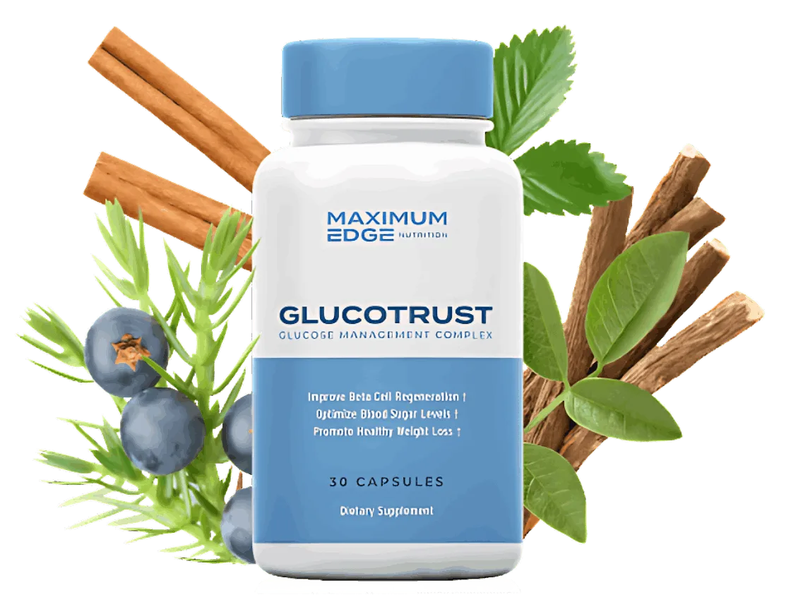 GlucoTrust supplement bottle
