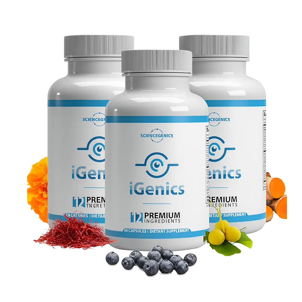 Igenics supplement bottle