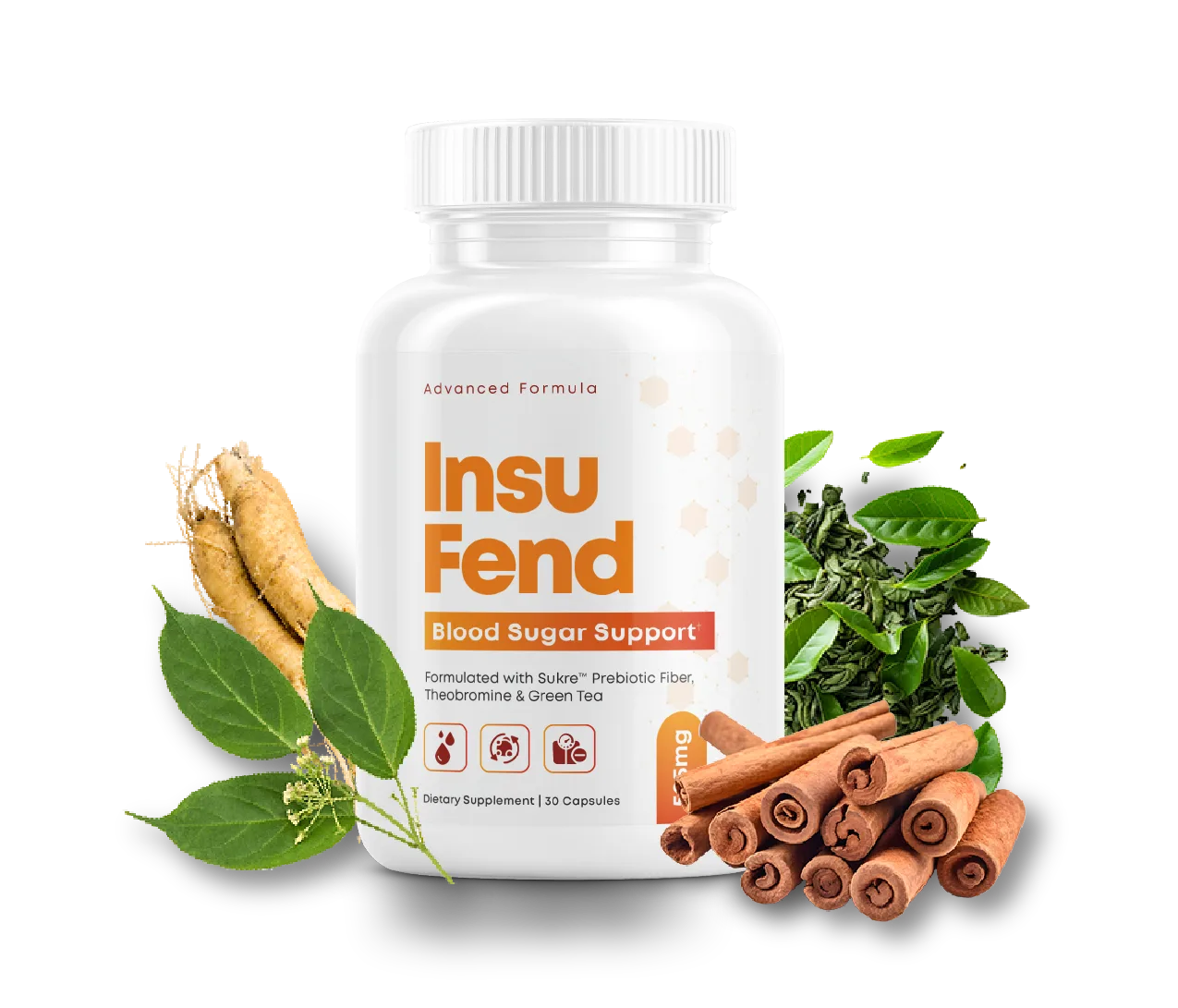 Insufend supplement bottle