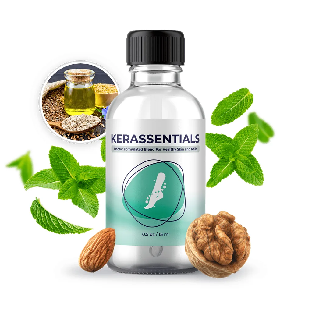 Kerassentials supplement bottle