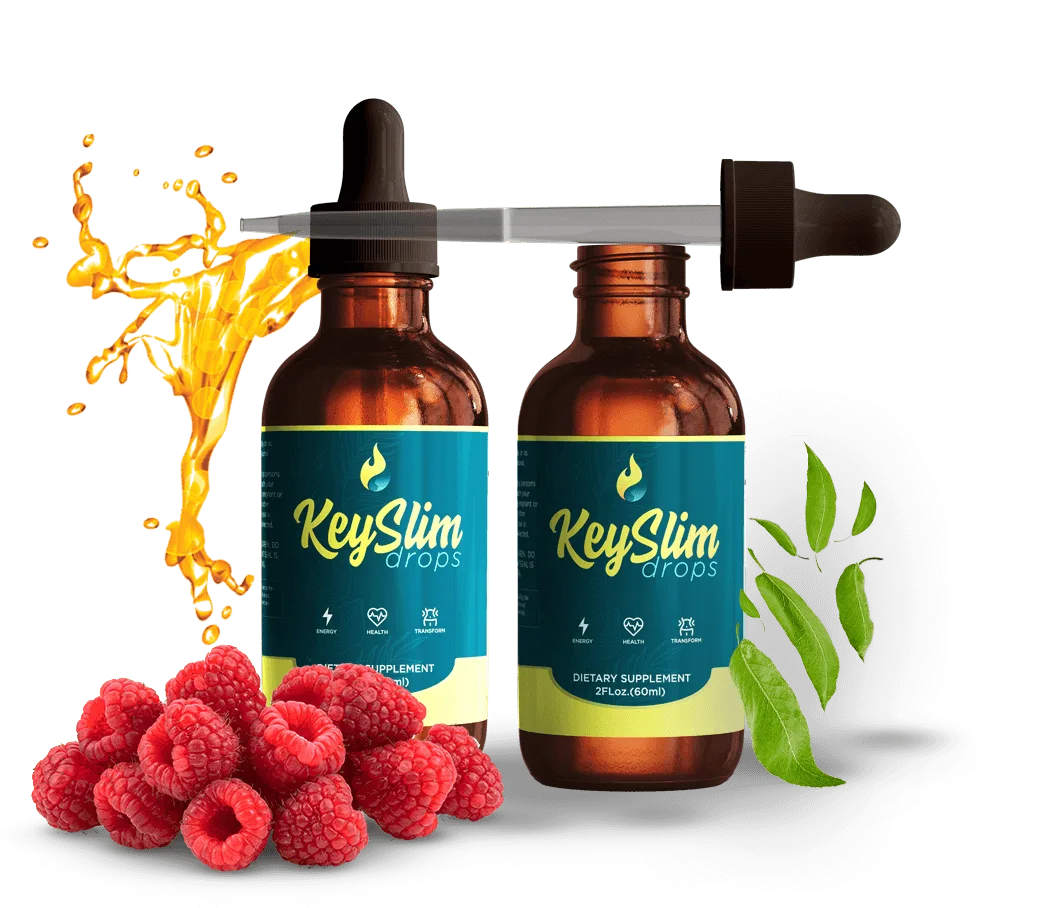 Keyslim Drops supplement bottle