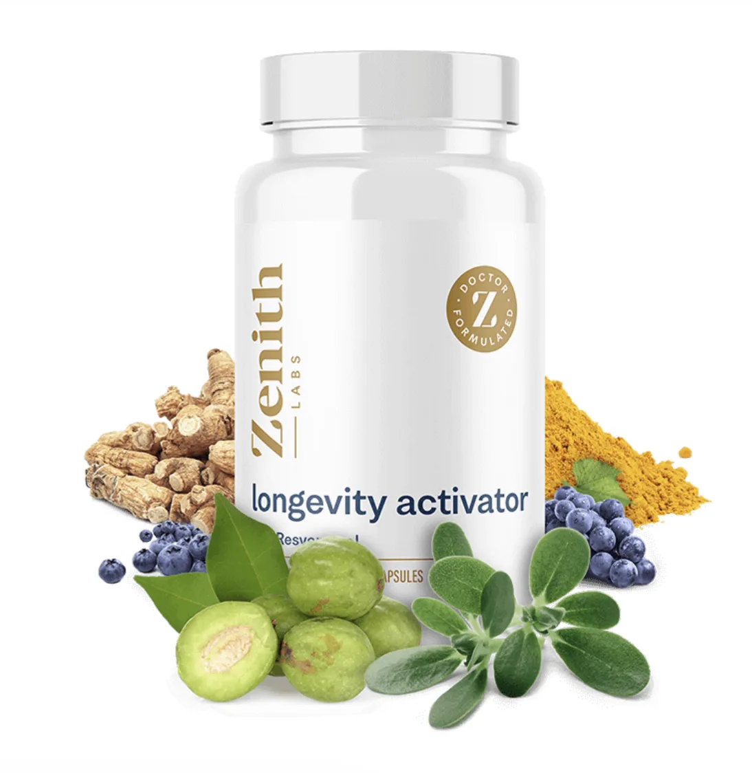 Longevity Activator supplement bottle