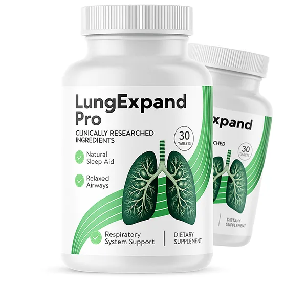 Lungexpand Pro supplement bottle