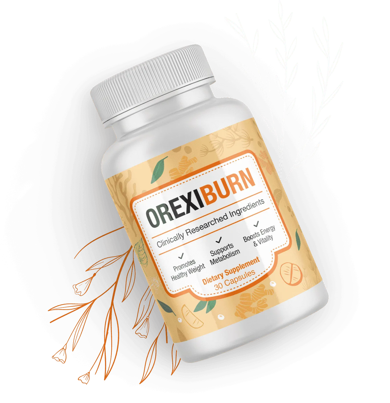 Orexiburn supplement bottle