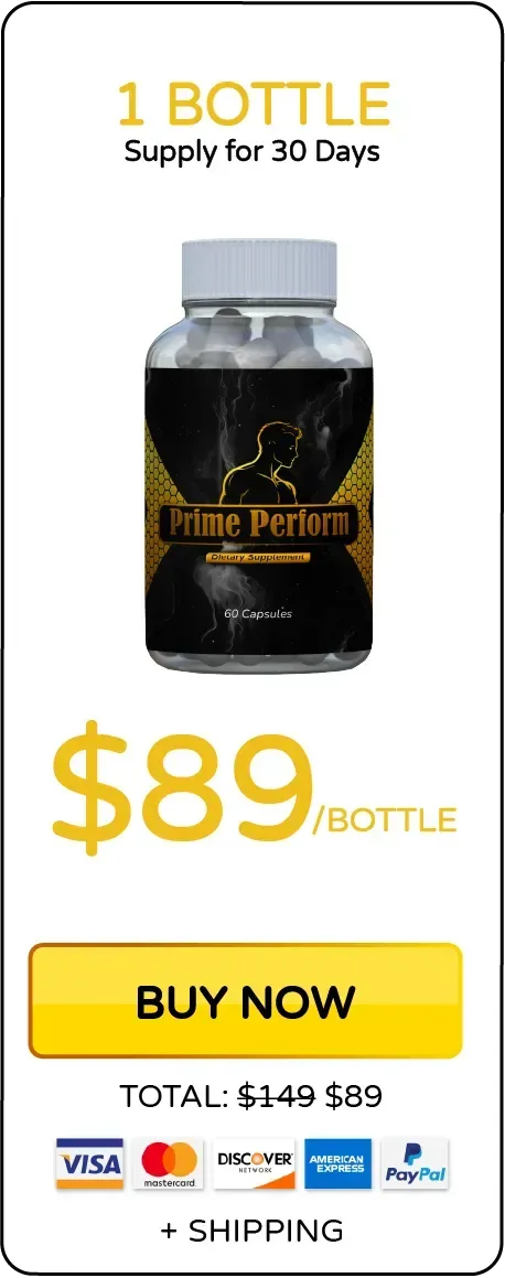 Prime Perform supplement bottle