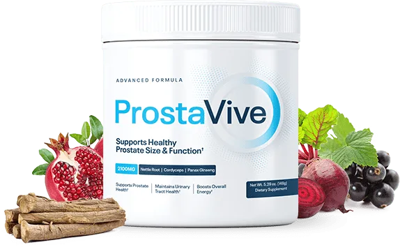 Prostavive supplement bottle