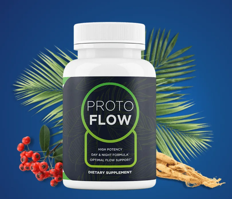 Protoflow supplement bottle