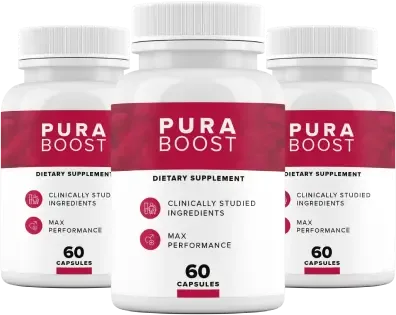 Pura Boost supplement bottle
