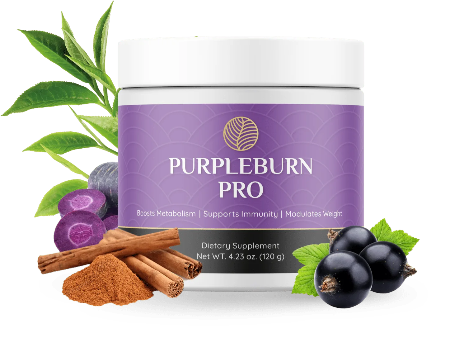 Purpleburn Pro supplement bottle