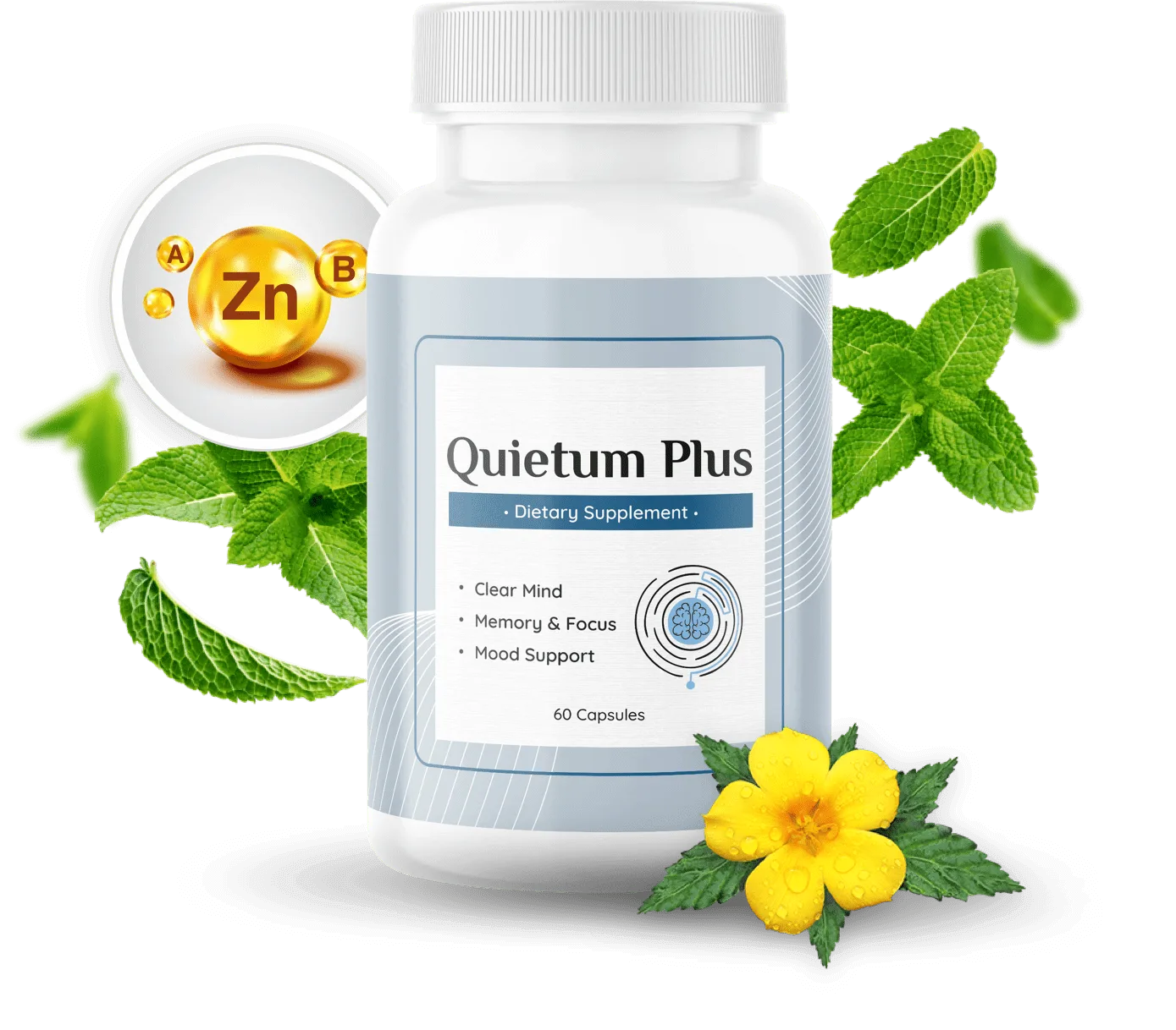 Quietumplus supplement bottle