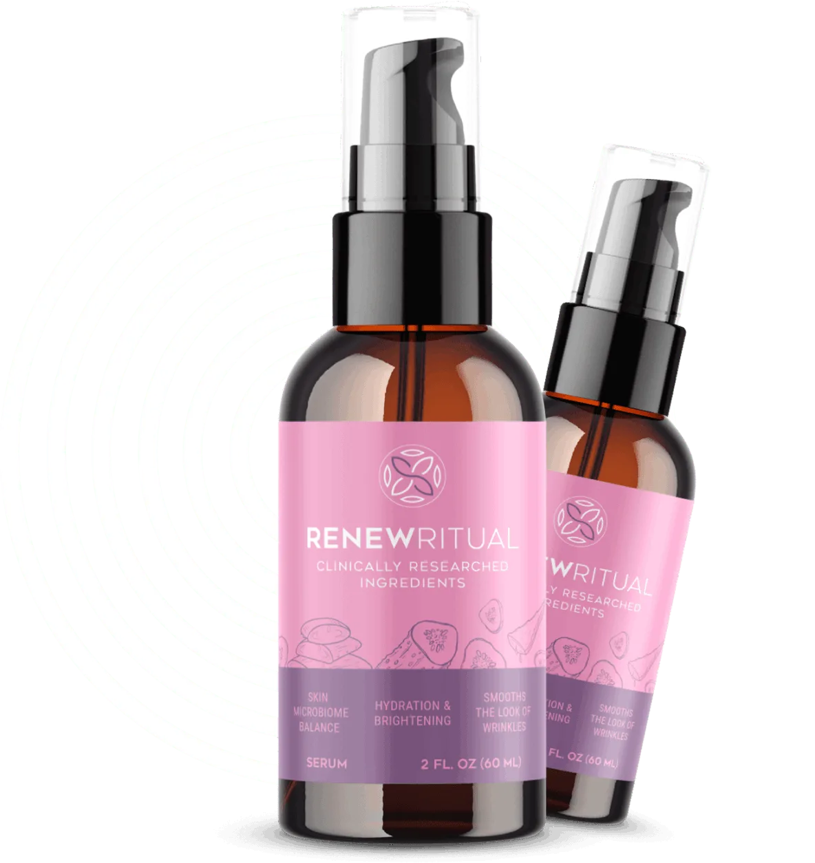 Renewritual supplement bottle