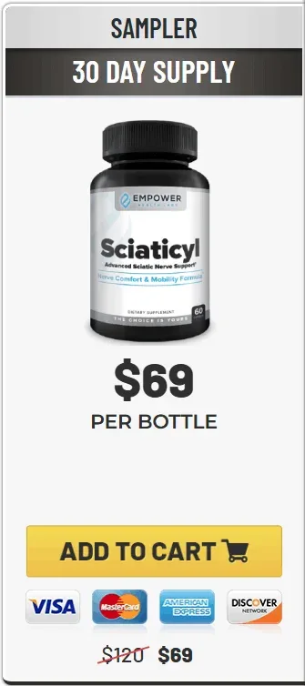 Sciaticyl supplement bottle