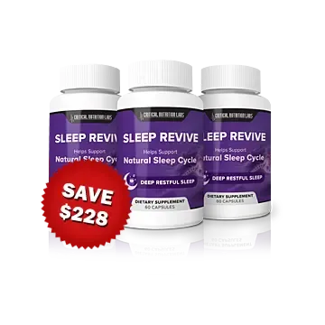 Sleep Revive supplement bottle