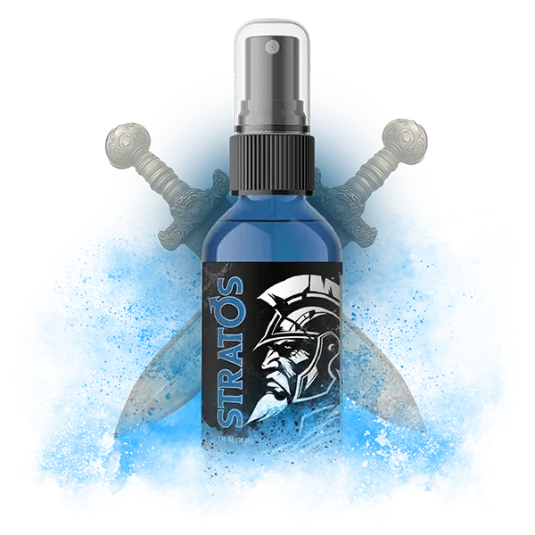 Stratos Alpha supplement bottle