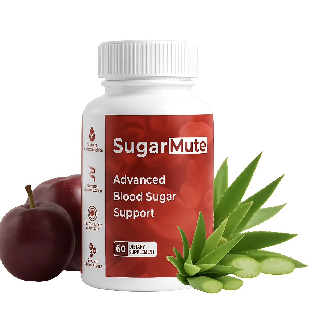 Sugarmute supplement bottle