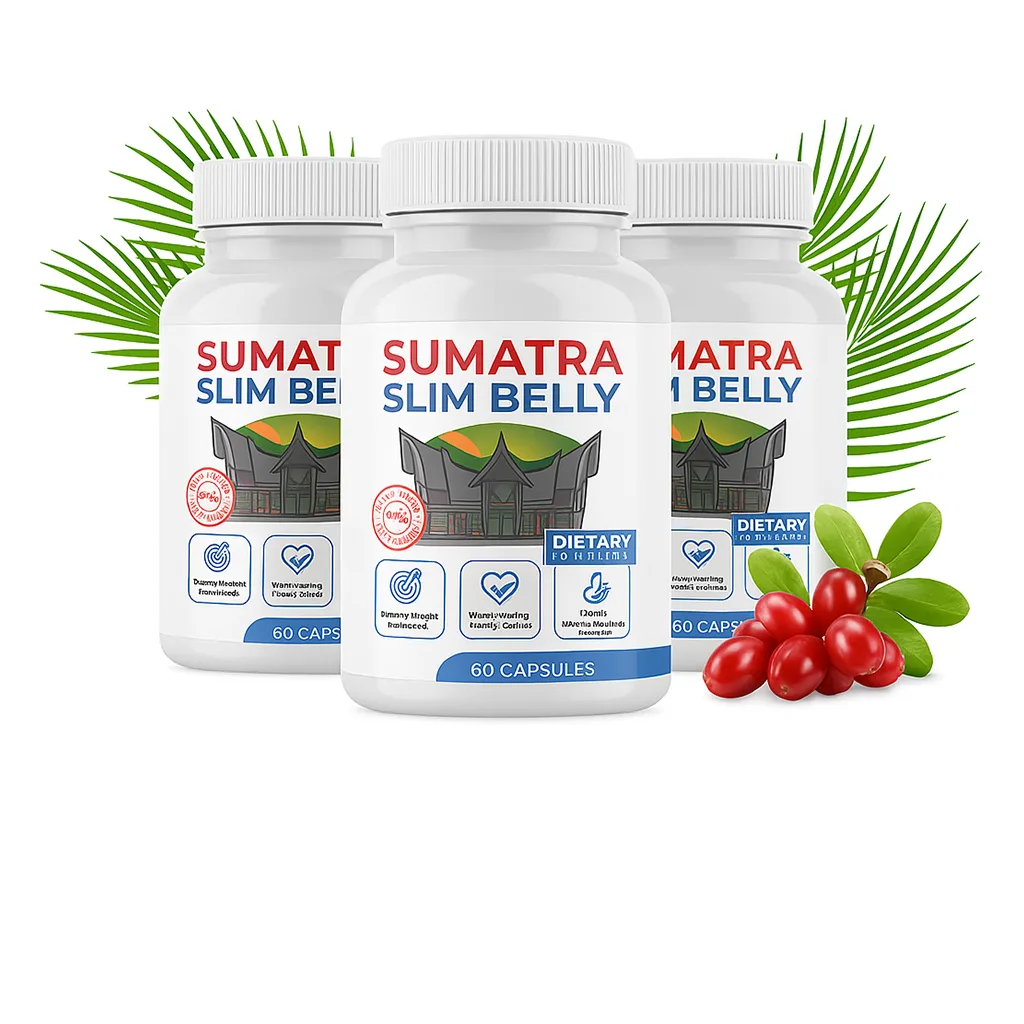 Sumatraslimbellytonic supplement bottle
