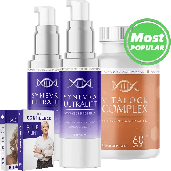 Synevra Ultralift supplement bottle