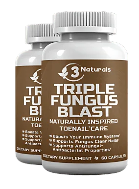 Triple Fungus Blast supplement bottle