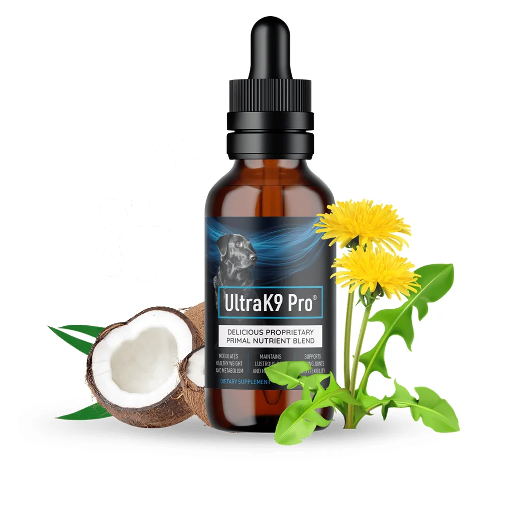 Ultrak9 Pro supplement bottle