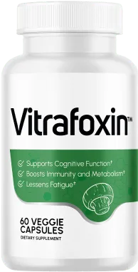 Vitrafoxin supplement bottle