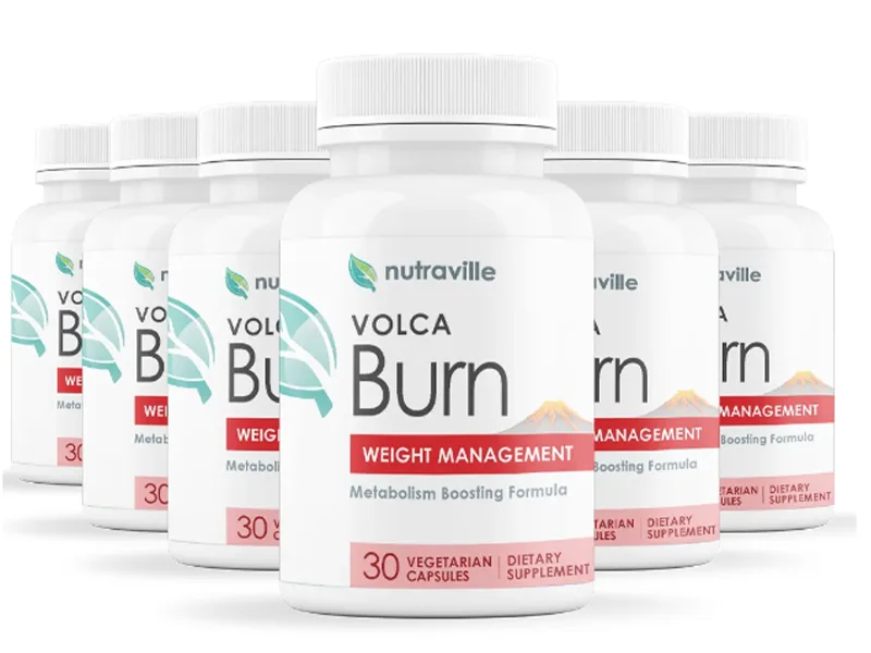 Volcaburn supplement bottle